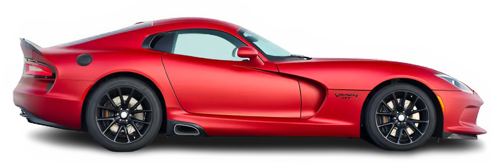 Voiture de sport rouge